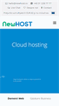 Mobile Screenshot of newhost.ro